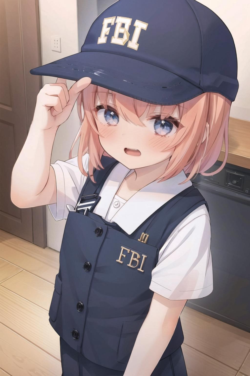 HD wallpaper: Anime, Original, FBI, Girl, Police Car, Red Eyes, Red Hair |  Wallpaper Flare